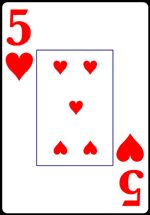 Read about Five of Hearts from the Normal Playing Card Deck