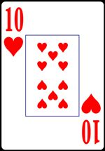 Read about Ten of Hearts from the Normal Playing Card Deck