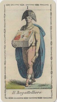 Read about The Magician from the Ancient Tarot of Lombardy Deck
