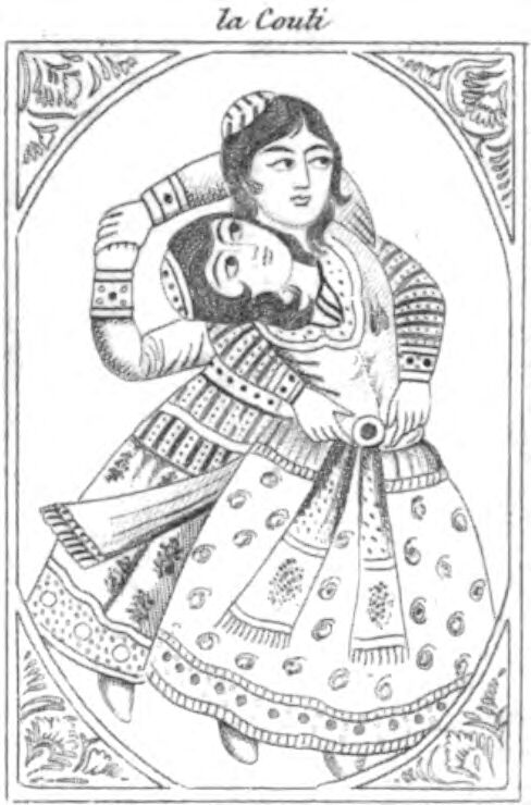 Persian Playing Card