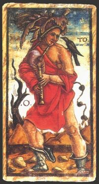 Mato from the Sola Busca Tarot Deck