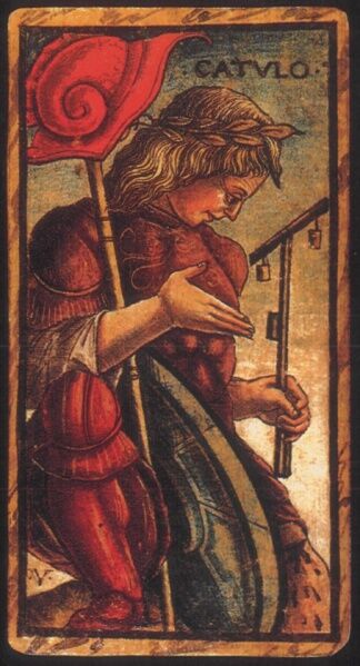 Catulo from the Sola Busca Tarot Deck