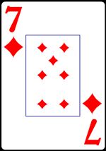 Read about Seven of Diamonds from the Normal Playing Card Deck
