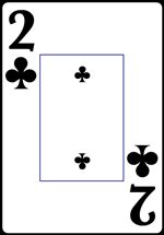Read about Two of Clubs from the Normal Playing Card Deck