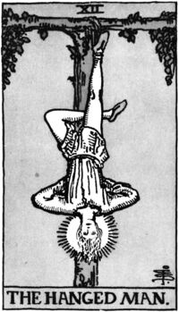 Read about The Hanged Man from the Waite Smith Tarot Deck